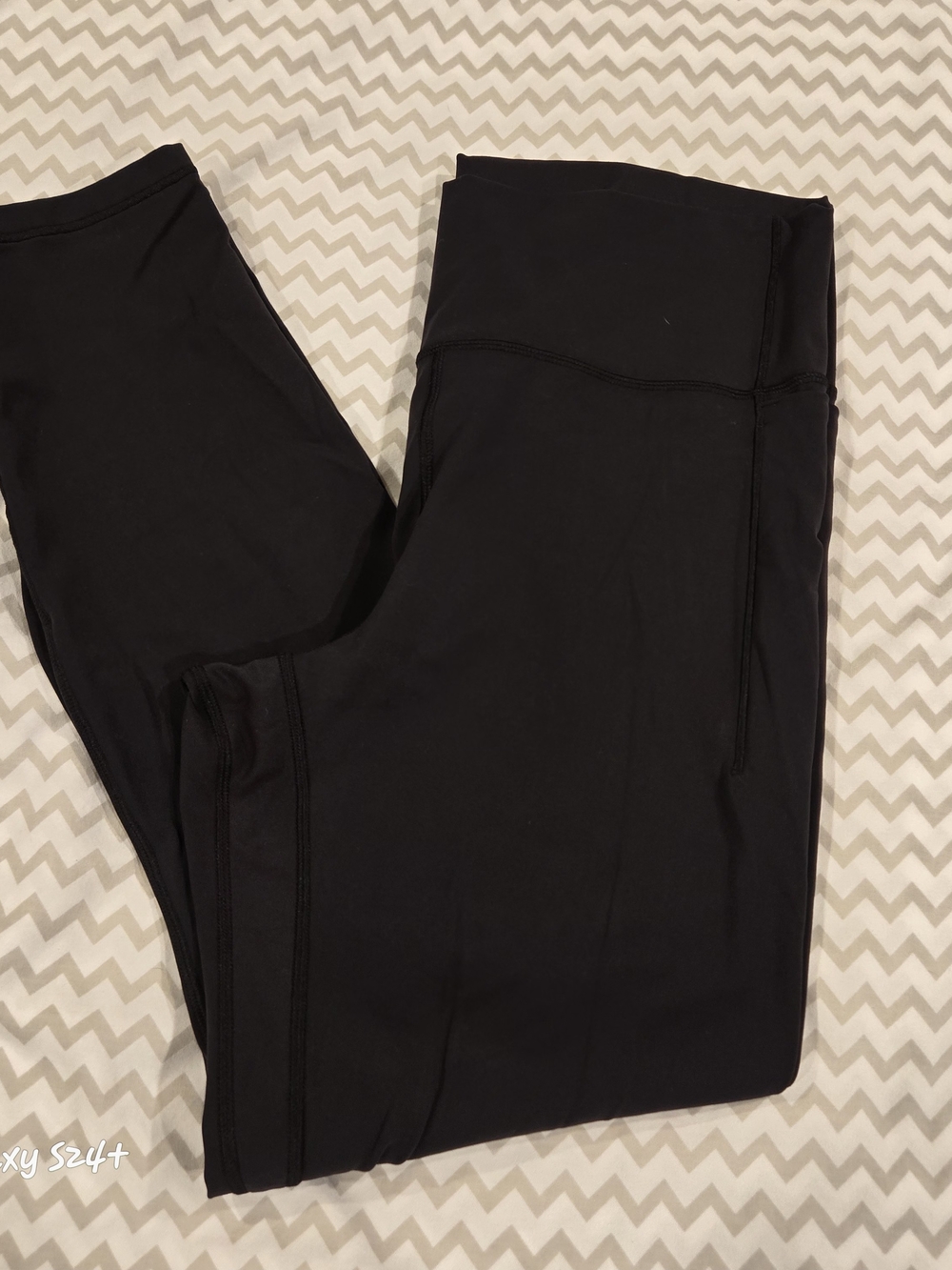 Calia Black Leggings With Side Pockets